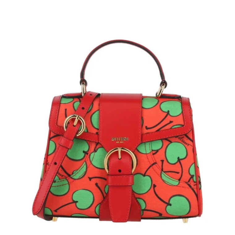 Fabric handbags Moschino