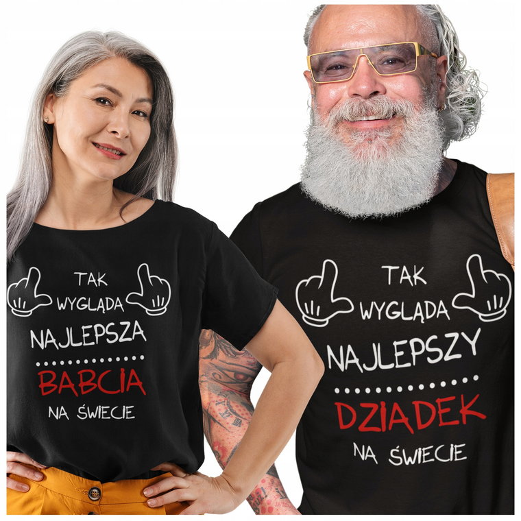 Koszulki Dla Babci I Dziadka Zestaw Dwupak