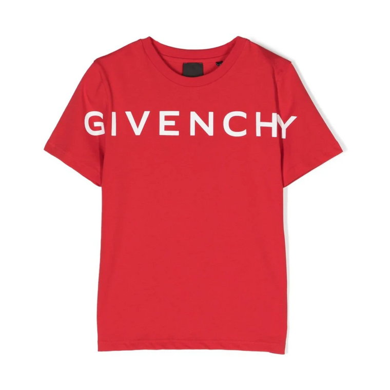 Koszulka z nadrukiem logo dla chłopców Givenchy