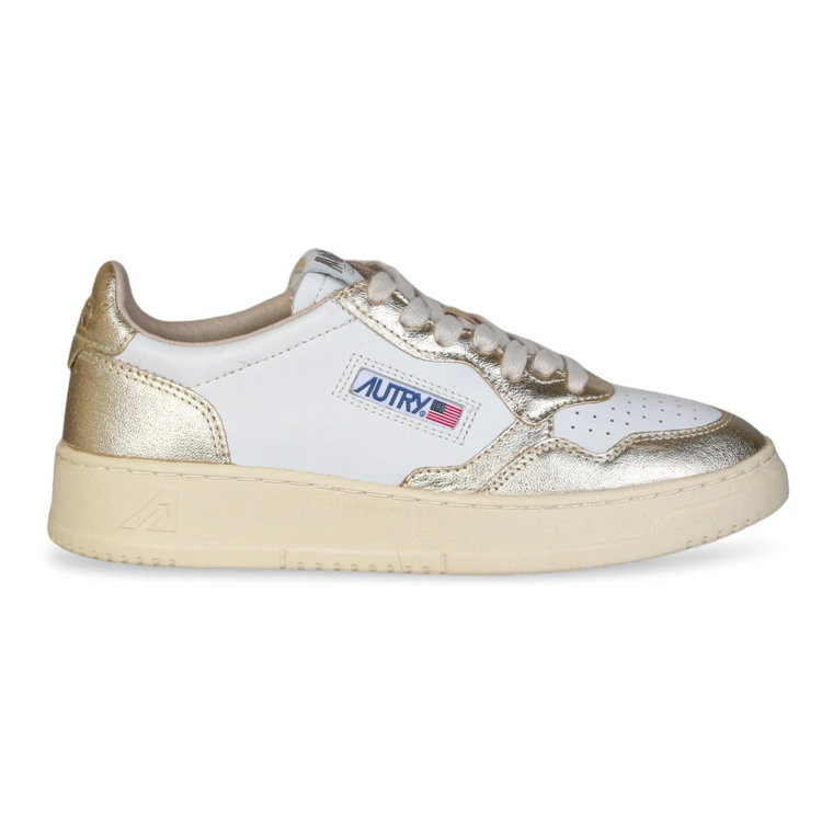 Niskie Bicolor Platinum Sneakers Autry