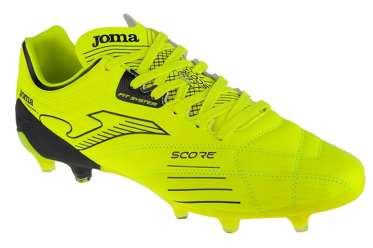 Joma Score 2309 FG SCOW2309FG, Męskie, Żółte, buty piłkarskie - korki, skóra syntetyczna, rozmiar: 40,5