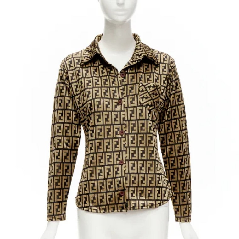 Pre-owned Polyester tops Fendi Vintage