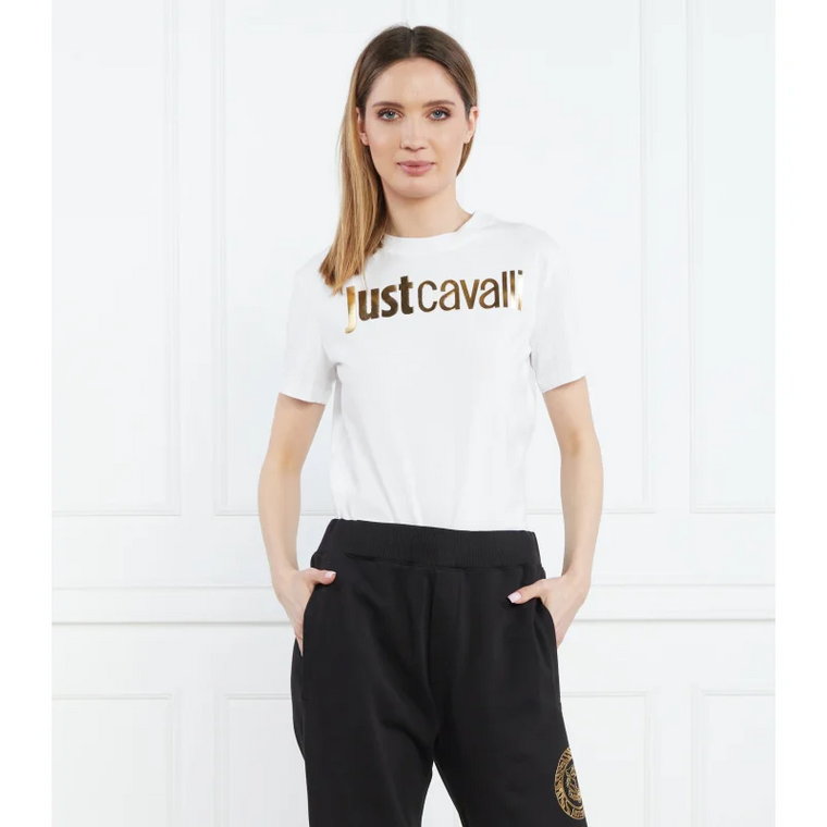 Just Cavalli T-shirt | R LOGO GOLD | Relaxed fit
