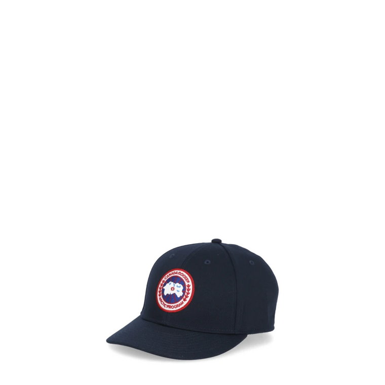 Granatowy czapka baseballowa dla mężczyzn Canada Goose