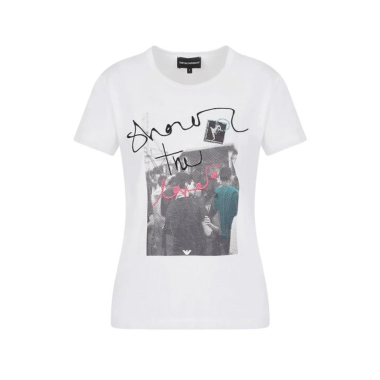 Krótki rękaw Love T-shirt Emporio Armani