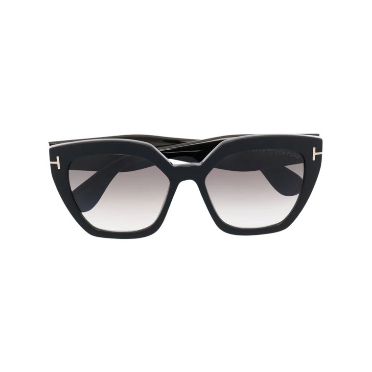Czarne okulary przeciwsłoneczne, styl codzienny Tom Ford