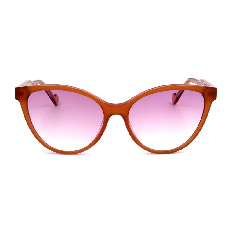Stylowe okulary przeciwsłoneczne Lj728S 43001 831 Orange Pink Liu Jo
