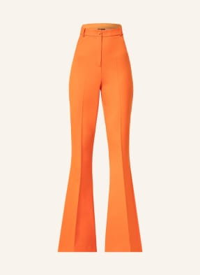 Hebe Studio Spodnie Bianca orange
