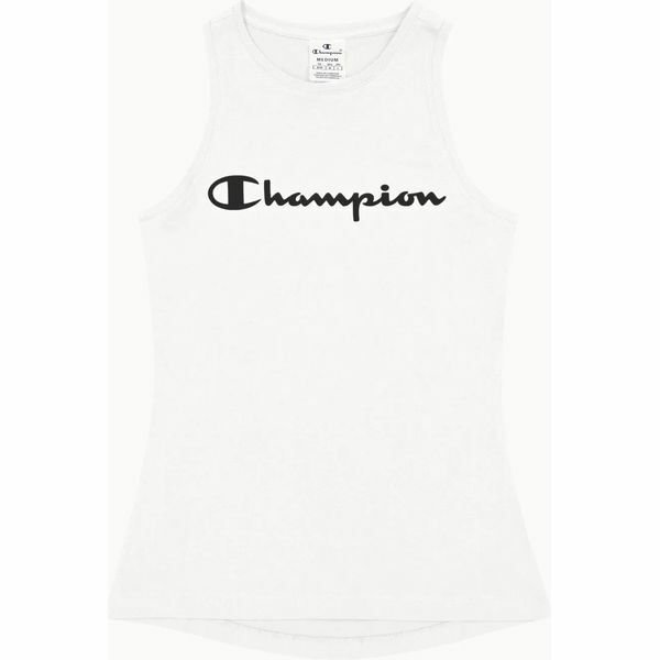 Bezrękawnik, top damski Big Script Logo Tank Top Champion