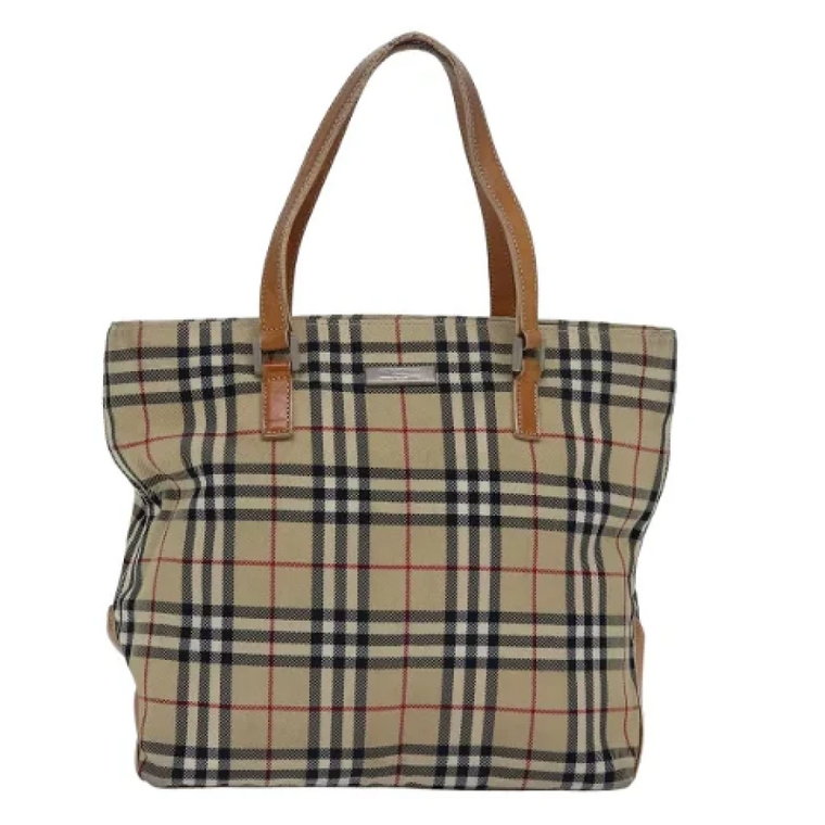 Pre-owned Canvas handbags Burberry Vintage