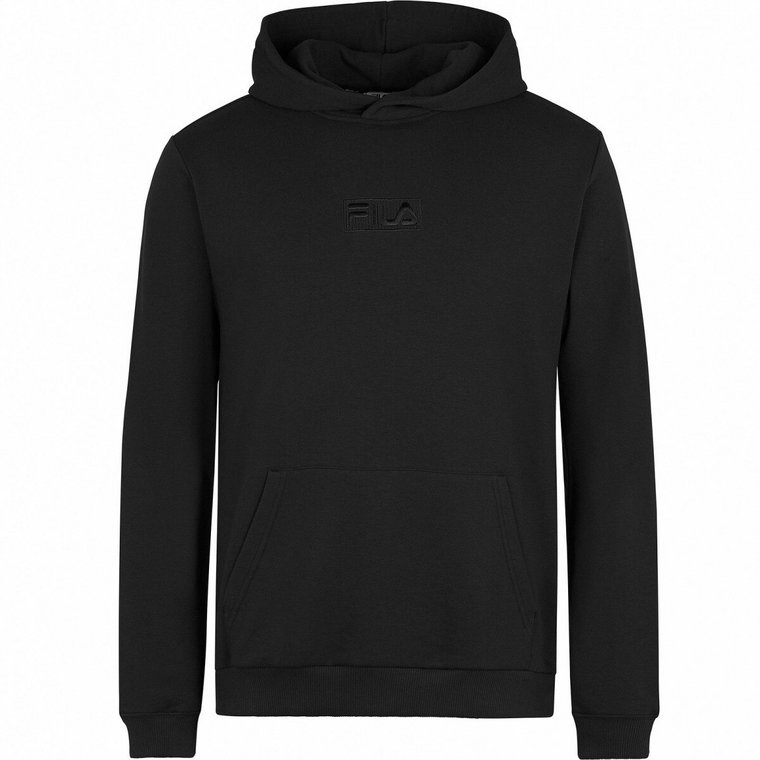 Męska bluza dresowa nierozpinana z kapturem FILA BELTINCI hoody - czarna