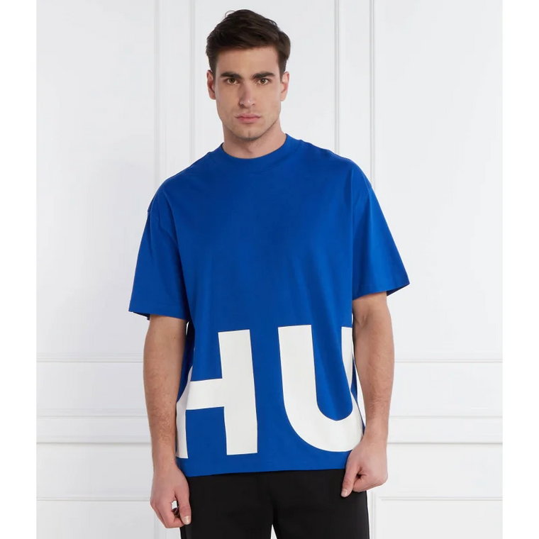 Hugo Blue T-shirt Nannavaro | Oversize fit