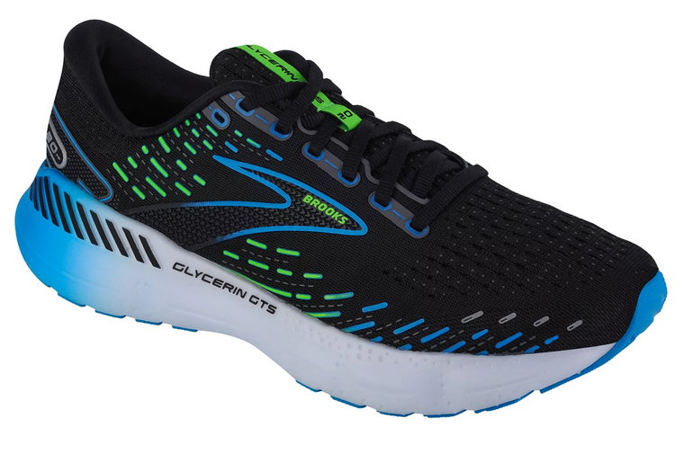 Brooks Glycerin GTS 20 1103831D006, Męskie, Czarne, buty do biegania, tkanina, rozmiar: 41