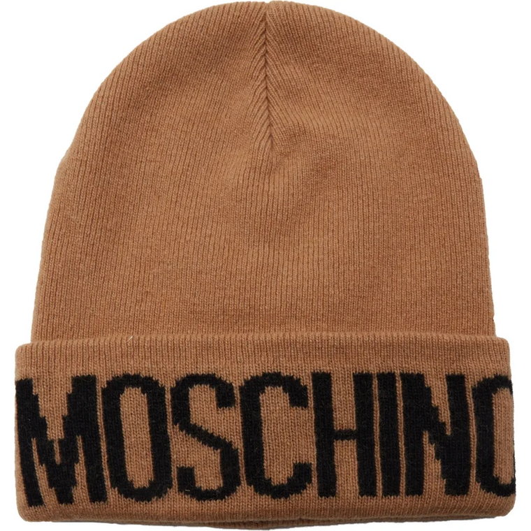 Moschino Czapka | z dodatkiem wełny i kaszmiru