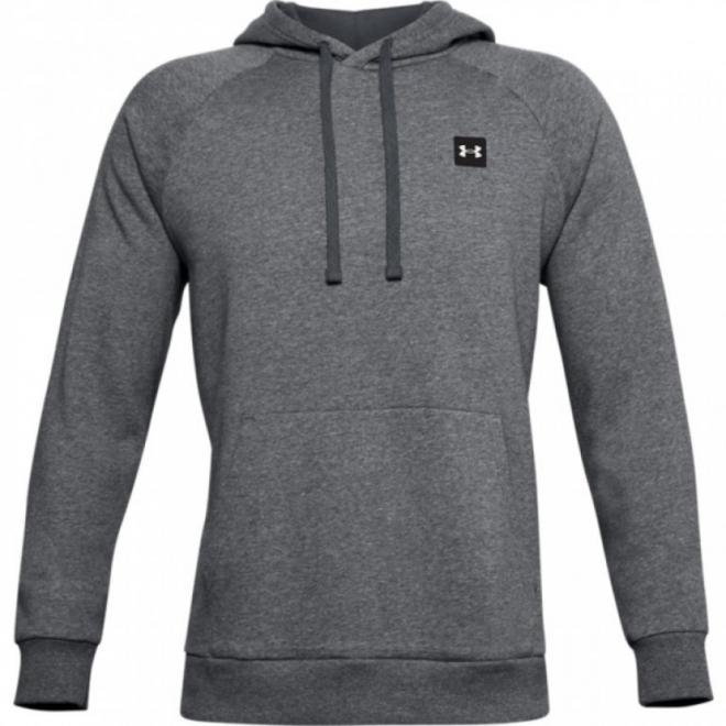 Męska bluza treningowa UNDER ARMOUR Rival Fleece Hoodie - szara