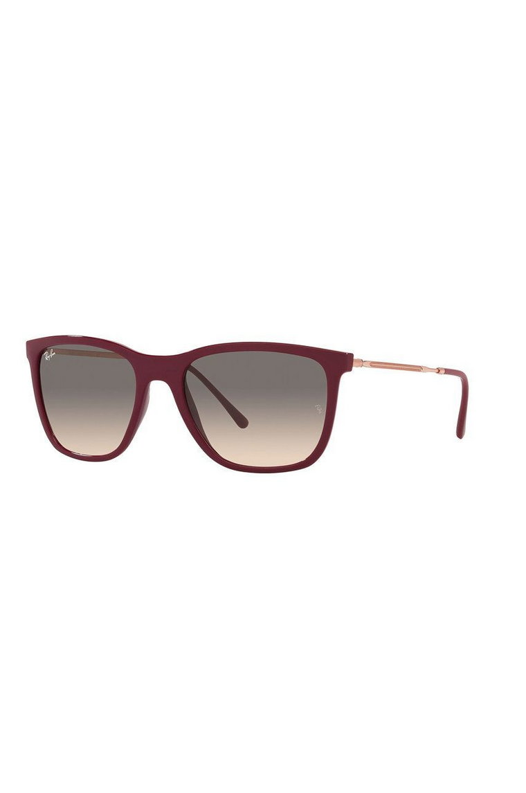 Ray-Ban Okulary przeciwsłoneczne 0RB4344.653432 damskie kolor bordowy