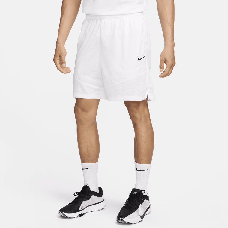 Męskie spodenki do koszykówki 21 cm Dri-FIT Nike Icon - Różowy