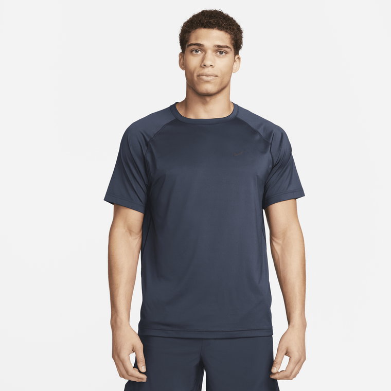 Męska koszulka z krótkim rękawem do fitnessu Dri-FIT Nike Ready - Zieleń