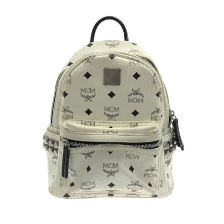 Pre-owned Canvas backpacks MCM Pre-owned