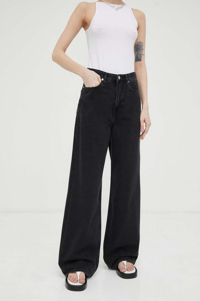 Samsoe Samsoe jeansy damskie high waist