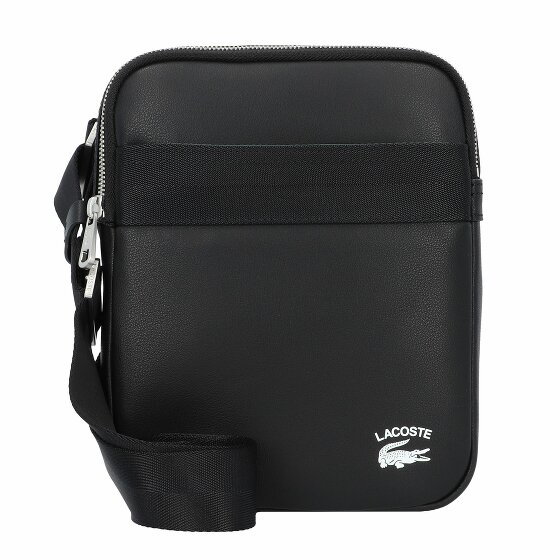 Lacoste Lacoste Practice Shoulder Bag Leather 17,5 cm black