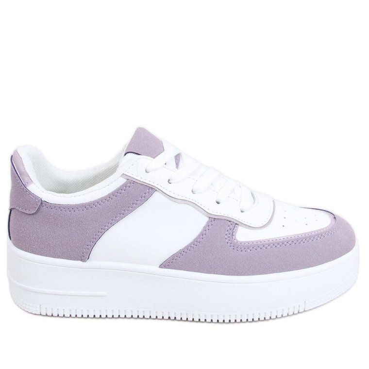 Buty sportowe damskie Zetto Purple białe fioletowe