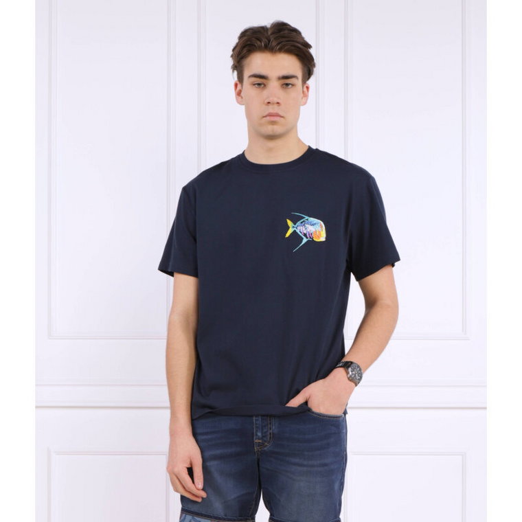 Vilebrequin T-shirt Embroidered Piranhas | Oversize fit