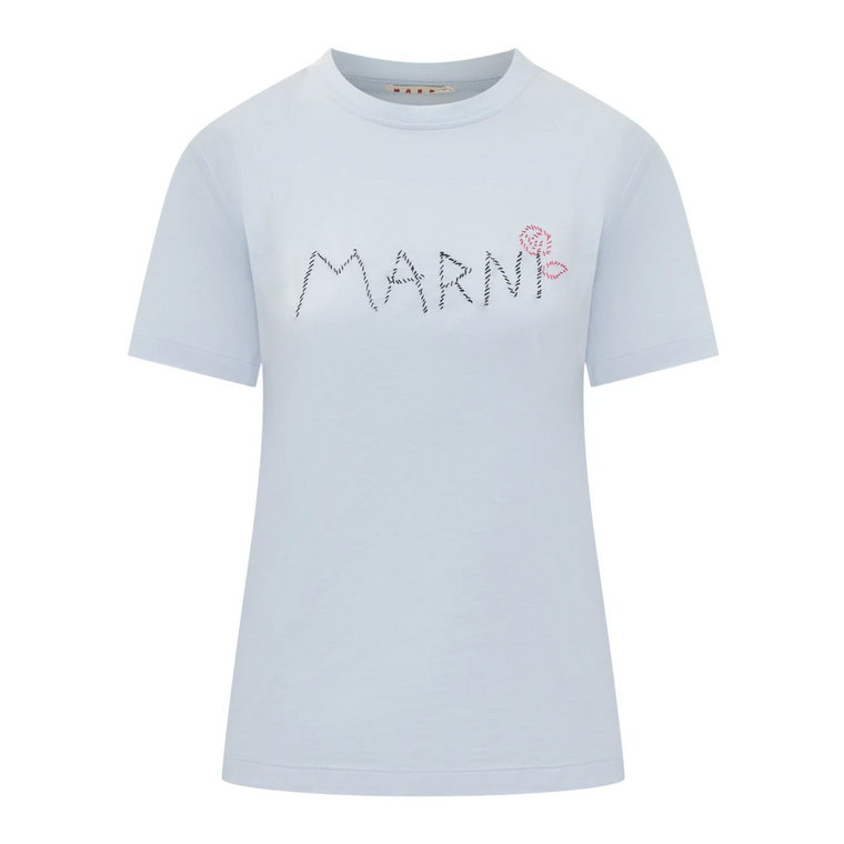 Casual Bawełniany T-shirt Marni