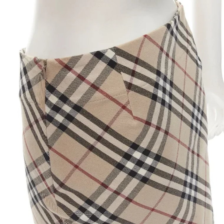 Pre-owned Cotton bottoms Burberry Vintage