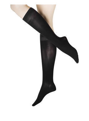 Falke Podkolanówki Vitalize Knee-High 40 Den schwarz