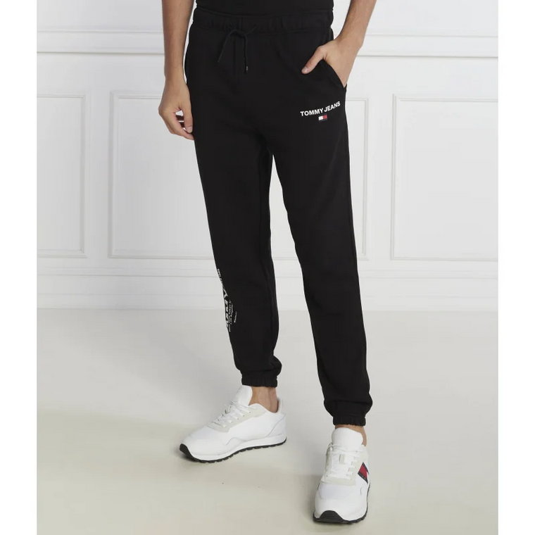 Tommy Jeans Spodnie dresowe ENTRY GRAPHIC JOGGER | Regular Fit