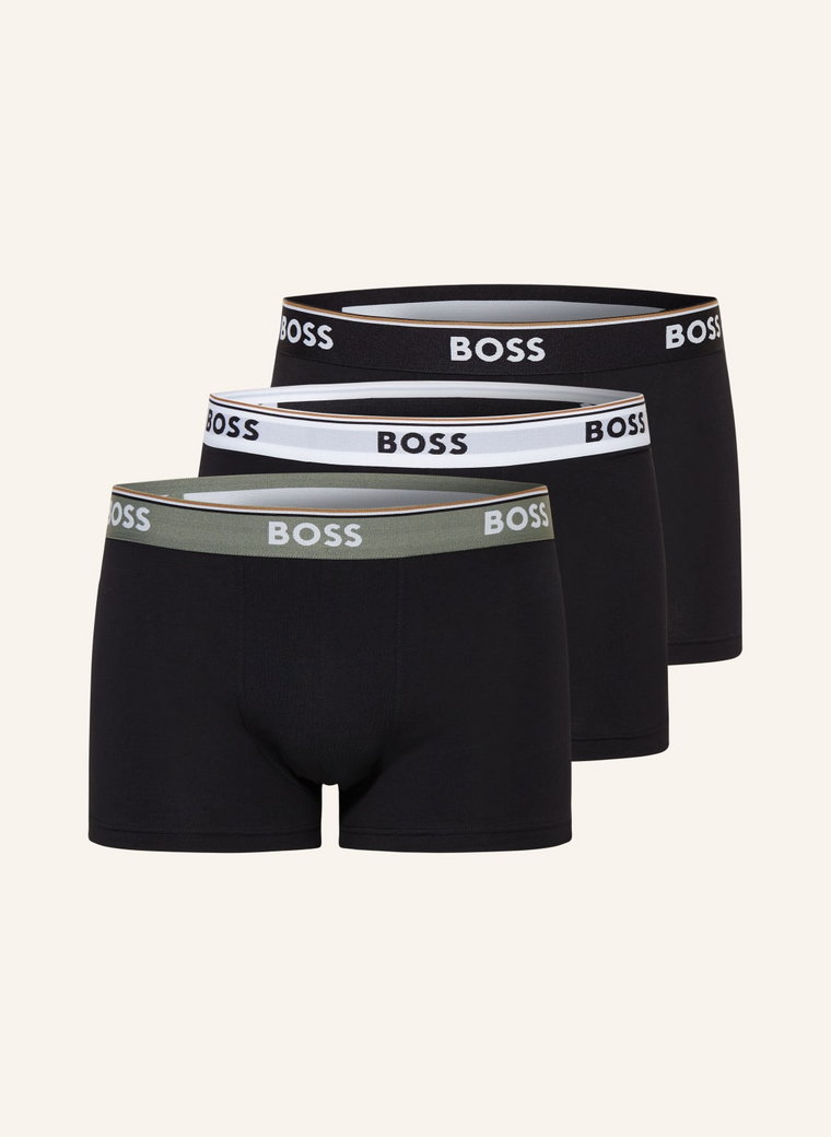 Boss Bokserki Power Eosp, 3 Szt. schwarz