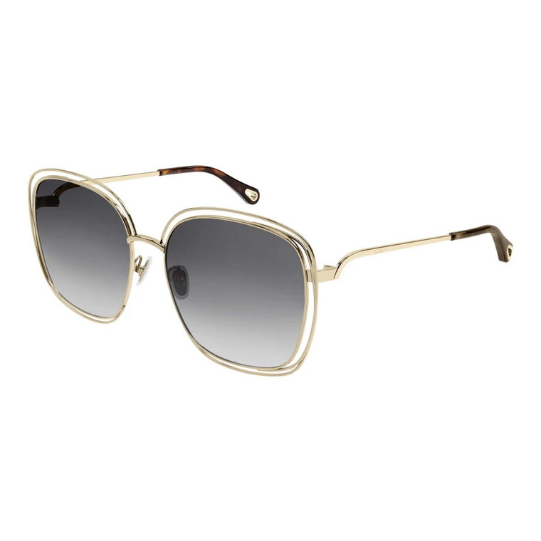 Gold/Grey Shaded Sunglasses Chloé