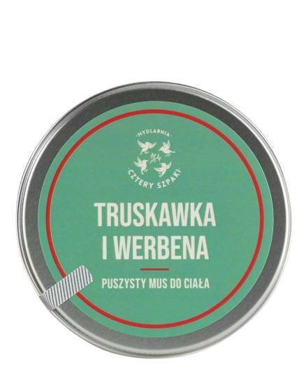 Mydlarnia Cztery Szpaki - Mus do ciała Truskawka i Werbena 150 ml
