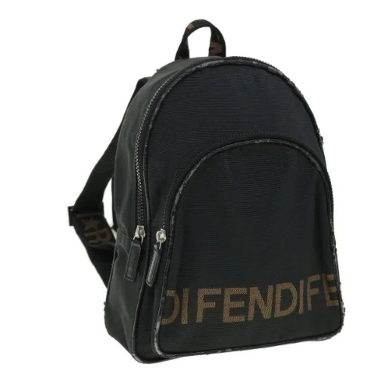 Pre-owned Nylon backpacks Fendi Vintage