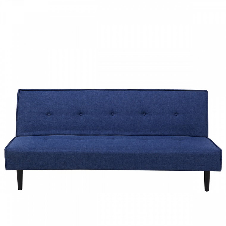 Sofa trzyosobowa tapicerowana ciemnoniebieska VISBY kod: 4260586356434