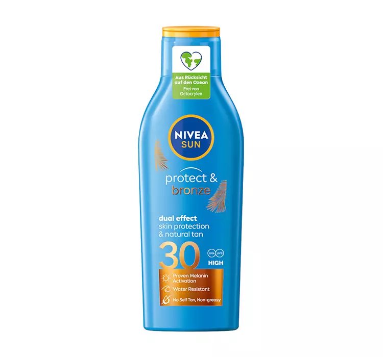 NIVEA SUN PROTECT & BRONZE BALSAM AKTYWUJĄCY OPALENIZNĘ SPF 30 200ML