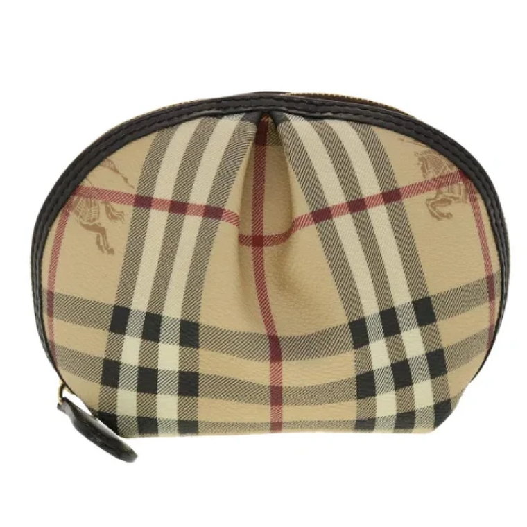 Pre-owned Canvas clutches Burberry Vintage