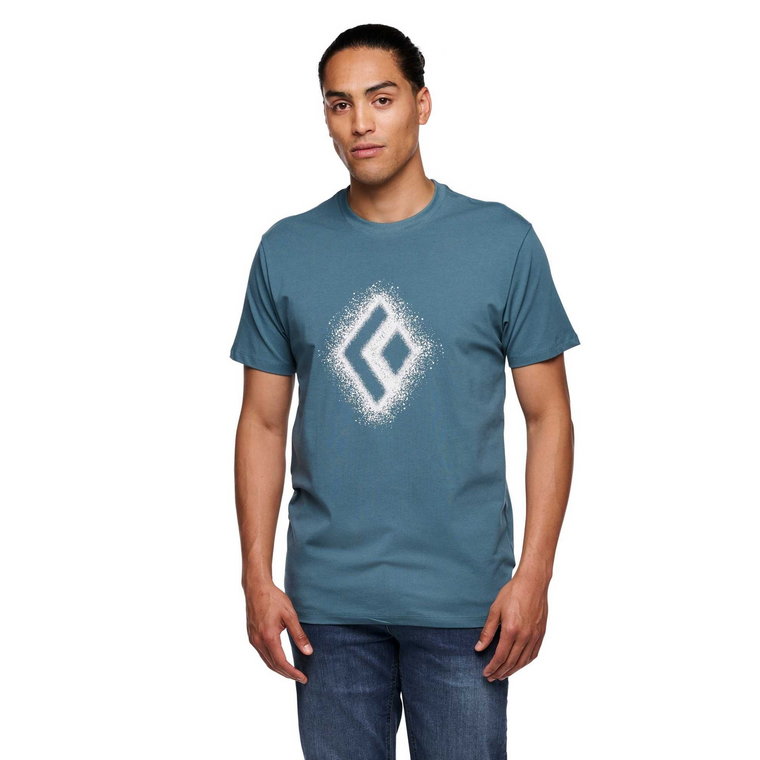 Męski t-shirt Black Diamond Chalked Up 2.0 Tee creek blue - S