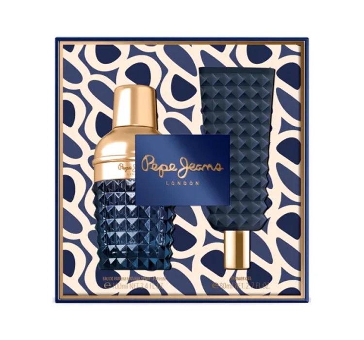 PEPE JEANS CELEBRATE FOR HIM WODA PERFUMOWANA SPRAY 100ML + ŻEL 80ML