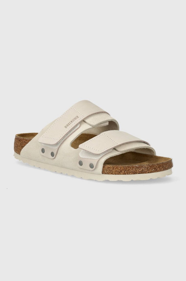 Birkenstock klapki Uji damskie kolor beżowy 1024822