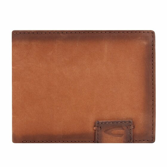 camel active Dallas Portfel Ochrona RFID Skórzany 13 cm cognac