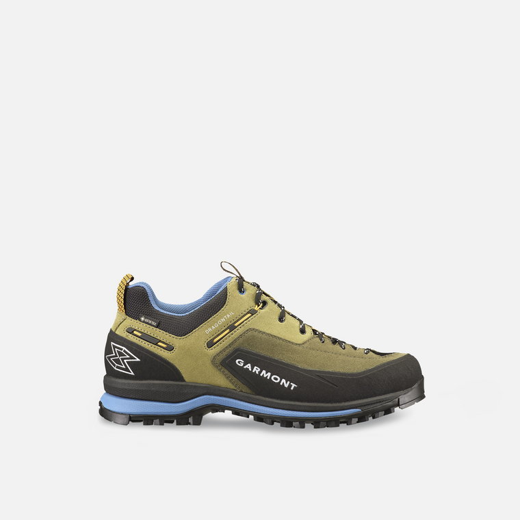 Męskie buty podejściowe Garmont Dragontail Tech GTX olive green/blue - 7,5