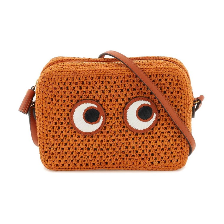 Raffia Eyes Crossbody Torba Anya Hindmarch