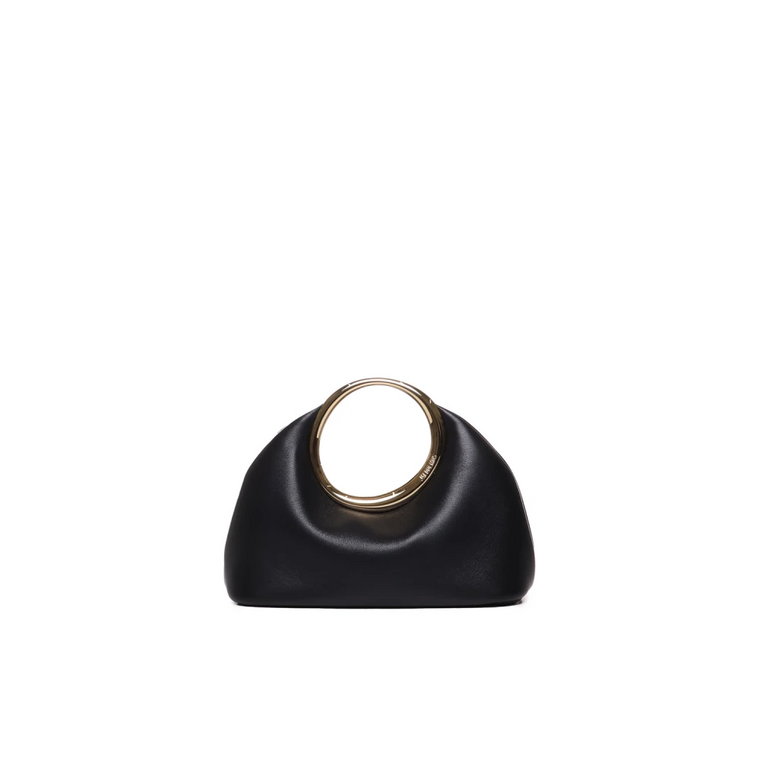 Organiczny Kształt Mini Torba Pierścień Czarny Jacquemus