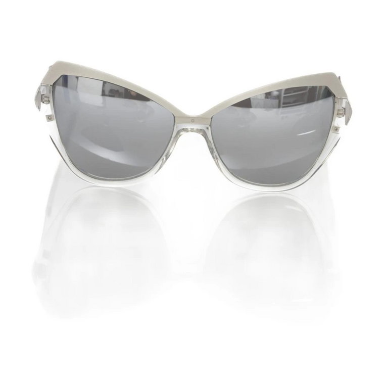 Luksusowe okulary przeciwsłoneczne w złotym odcieniu Frankie Morello
