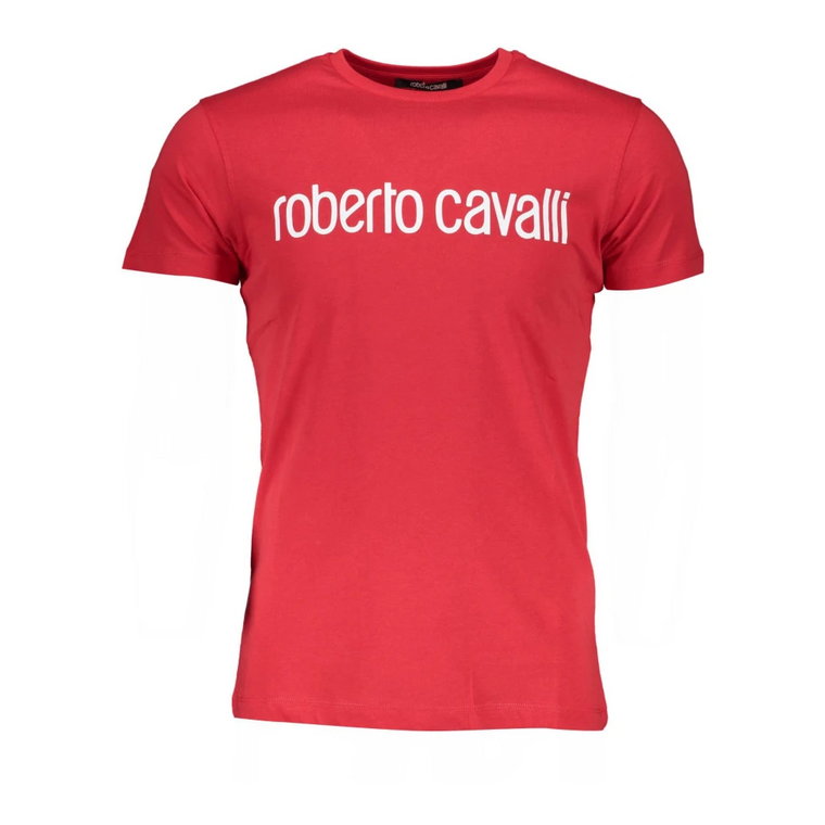 Red T-Shirt Roberto Cavalli