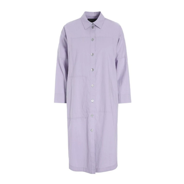 Sukienka Koszulowa z Bawełny Lavender Sky Bitte Kai Rand