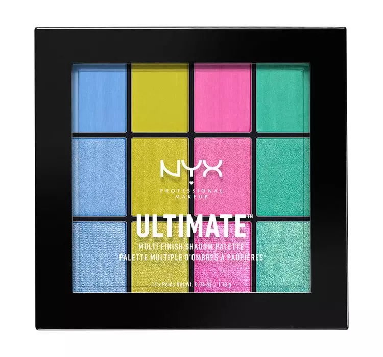 NYX PROFESSIONAL MAKEUP ULTIMATE PALETA CIENI ELECTRIC 12x1,18G