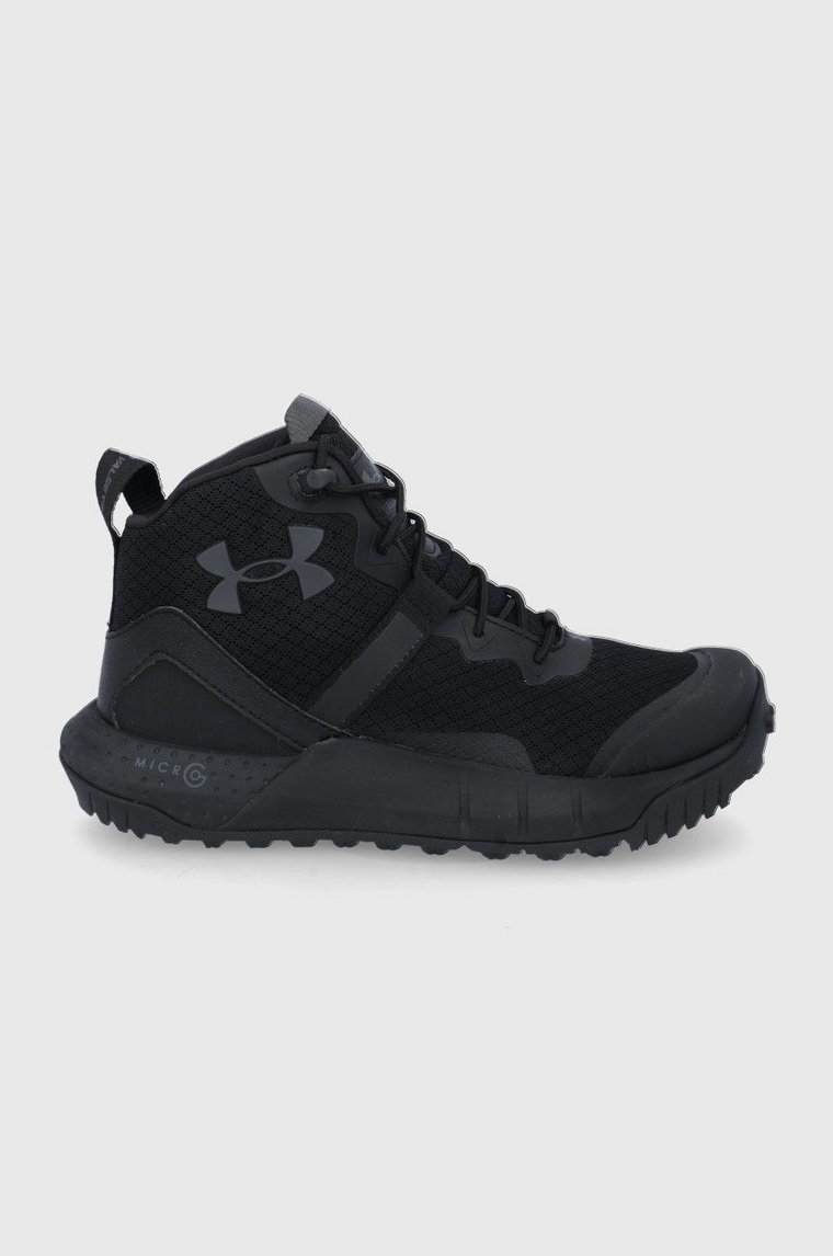 Under Armour Buty UA W Micro G Valsetz Mid 3023742 damskie kolor czarny lekko ocieplone